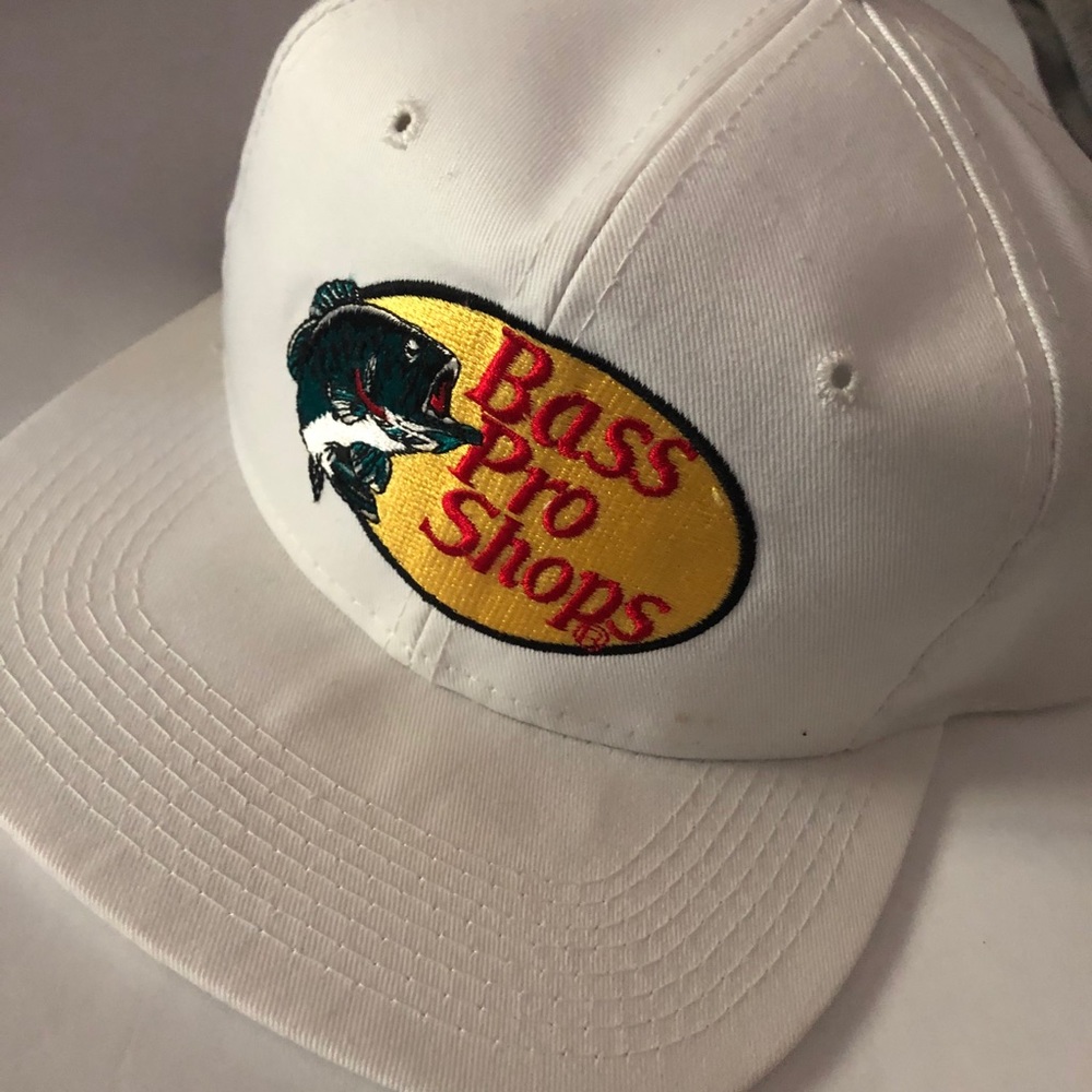 Bass Pro Shops SnapBack Hat *All White*